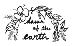 Dawn of the Earth hand-drawn mark